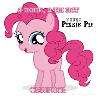 Sticker I pony a ti net smiris - 0