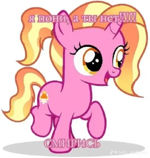 Sticker I pony a ti net smiris - 5