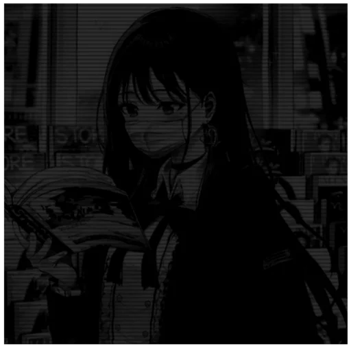 anime cartoon human face