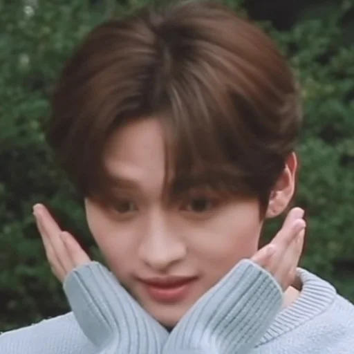 person human face clothing