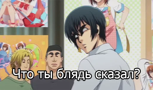 anime human face clothing