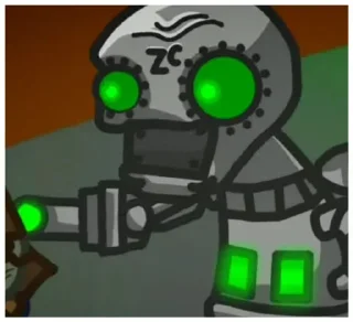 Стикер Имон американский отброс - 11