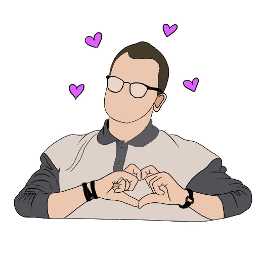 cartoon human face clipart