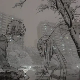 Стикер ʅ（◞‿◟）ʃ @Femoji - 5