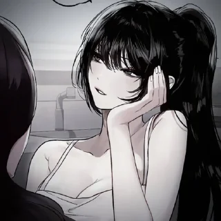 Стикер ʅ（◞‿◟）ʃ @Femoji - 0