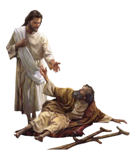 Стикер In_Jesus_hands - 1