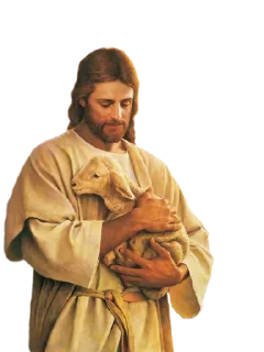 Стикер In Jesus hands @stickersb2b - 10