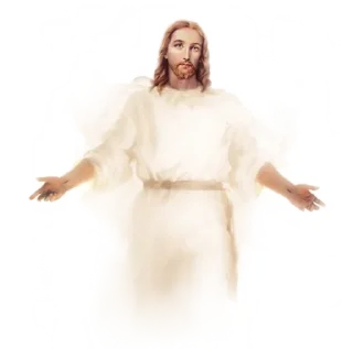 Стикер In Jesus hands @stickersb2b - 11