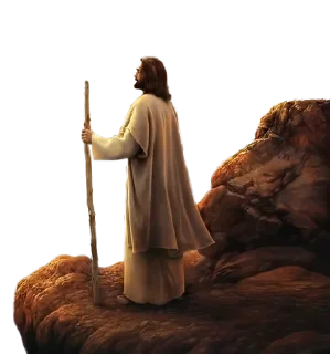 Стикер In Jesus hands @stickersb2b - 4