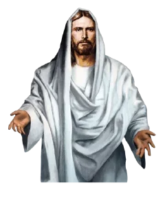 Стикер In Jesus hands @stickersb2b - 3