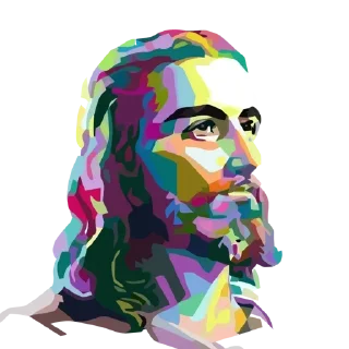 Стикер In Jesus hands @stickersb2b - 9