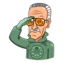 Sticker Stan Lee - 8