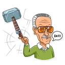 Sticker Stan Lee - 10
