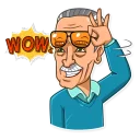 Sticker Stan Lee - 6