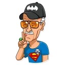 Sticker Stan Lee - 0