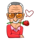 Sticker Stan Lee - 5
