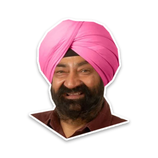 turban clothing human face