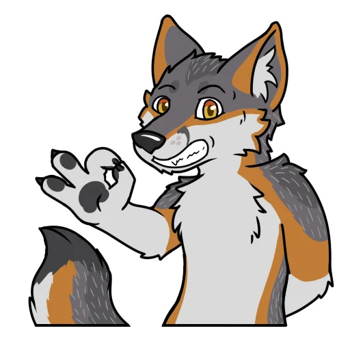 Стикер IndigoFox - 1