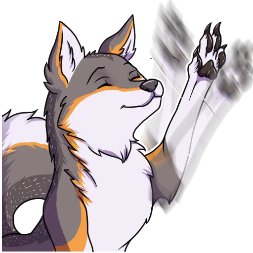 Sticker IndigoFox - 1