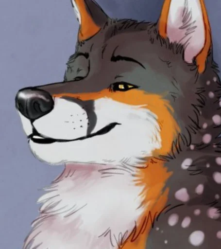 Sticker IndigoFox - 1