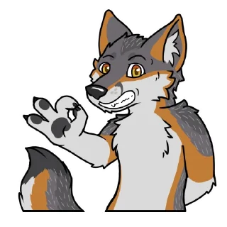 Sticker IndigoFox - 10