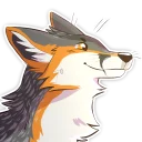 Sticker IndigoFox - 1