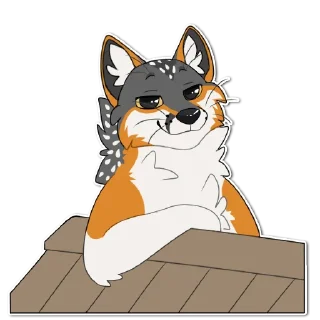 Sticker IndigoFox - 11