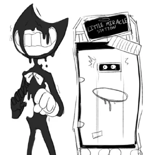 Стикер ᴡᴇʟᴄᴏᴍᴇ ᴛᴏ ᴛʜᴇ ɪɴᴋ ʜᴇʟʟ - 4