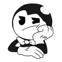 Стикер Bendy and the Ink Machine | By: @Undertale_fan - 3