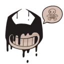 Стикер Bendy and the Ink Machine | By: @Undertale_fan - 4