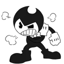 Стикер Bendy and the Ink Machine | By: @Undertale_fan - 1