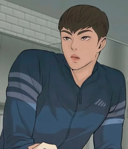 human face anime cartoon