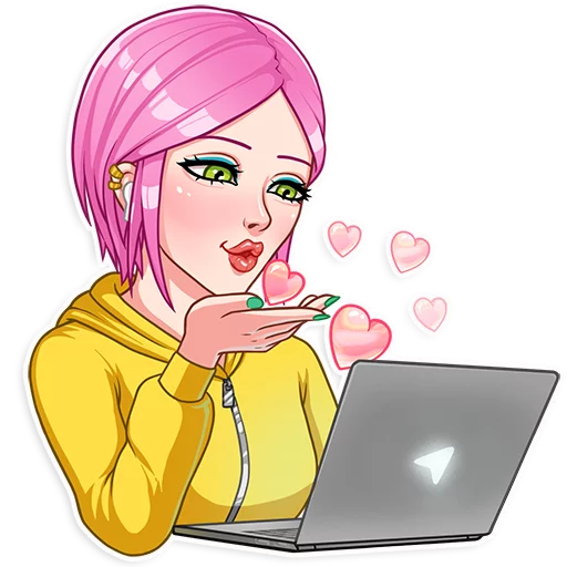 компьютер ноутбук человеческое лицо