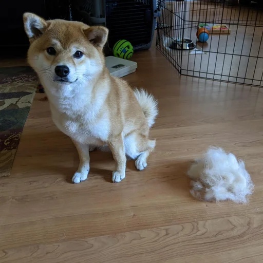 Sticker Shiba inu! @FriedNoodle - 2