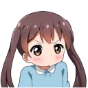 Стикер Invective tails [little girl] - 7