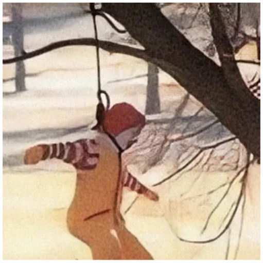 на открытом воздухе зима качать