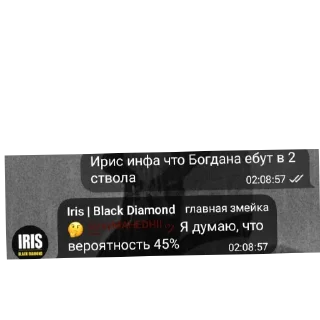 Стикер Ирис мемы - 9