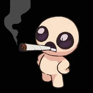 Стикер Isaac Memes - 7