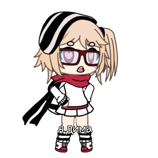 Стикер Гача лайф💋💋 - 2