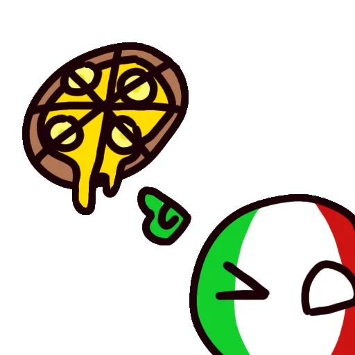 Sticker ItaliaPizzaPeperonni - 1