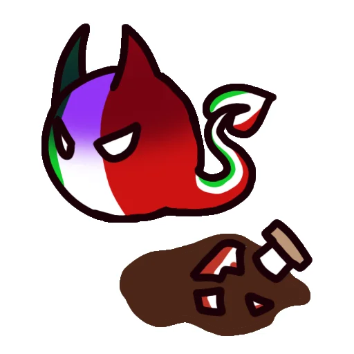 Sticker ItaliaPizzaPeperonni - 1