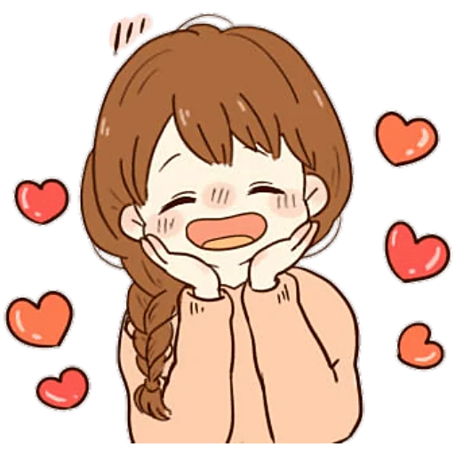 Sticker Это любовь @nyasticks - 5