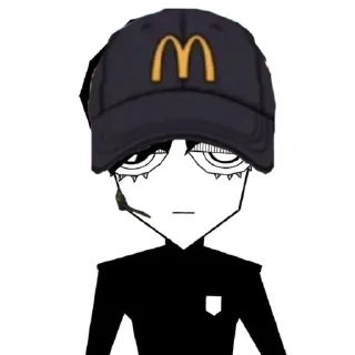 Sticker фэшн эмо бой - 7