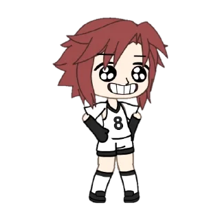 Sticker гачи мучи с саэ итоши - 7