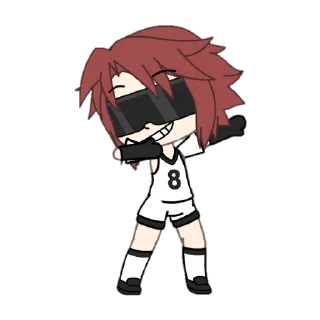 Sticker гачи мучи с саэ итоши - 0