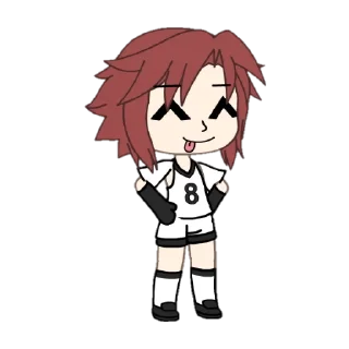 Sticker гачи мучи с саэ итоши - 10