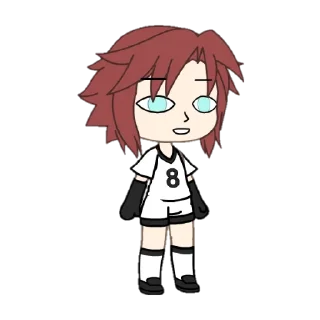 Sticker гачи мучи с саэ итоши - 4