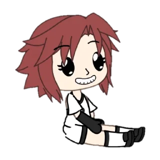 Sticker гачи мучи с саэ итоши - 1