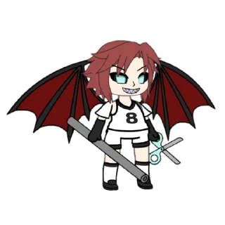 Sticker гачи мучи с саэ итоши - 8