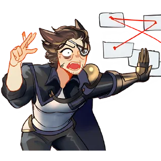 Sticker Итти @Nyasticks - 0